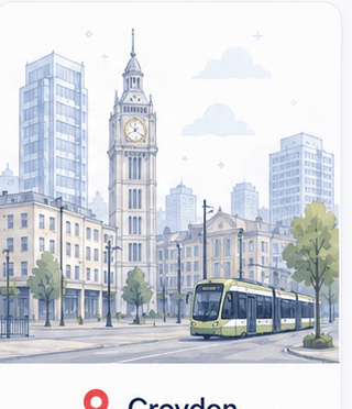 Croydon London coverage reference